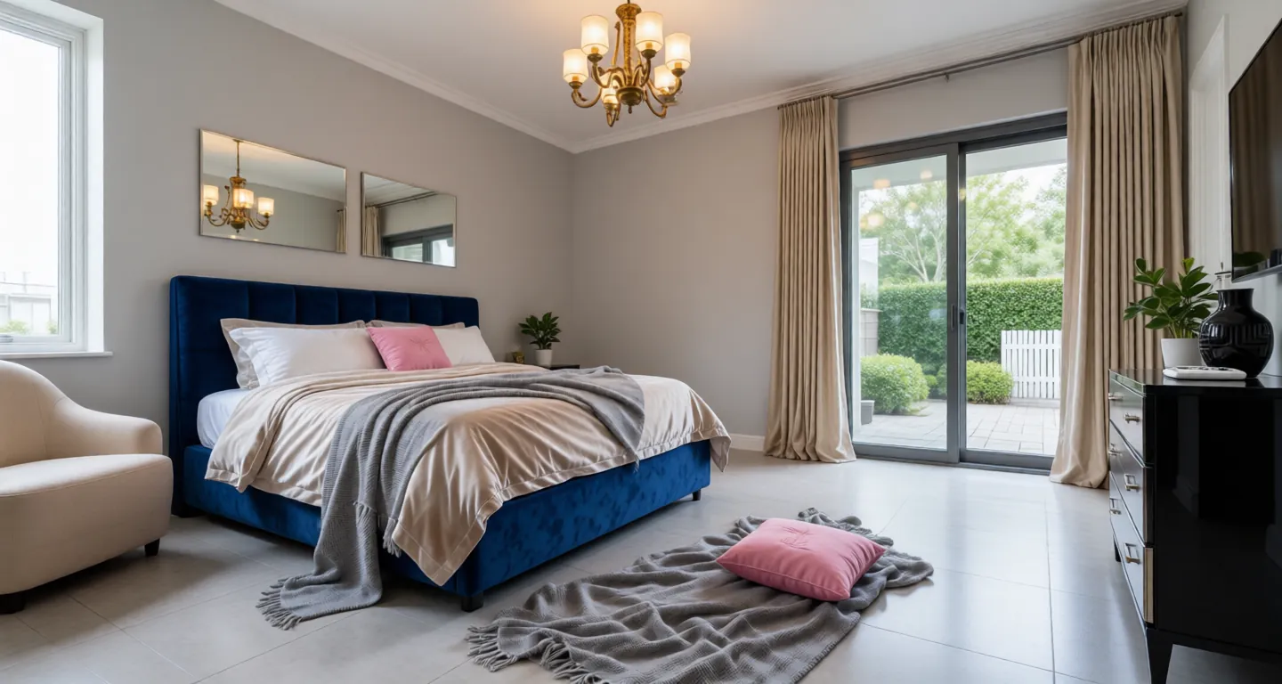 Room type: bedroom Apartment for rent in Haikou - Hongzhou Jiangshan - Photo 1