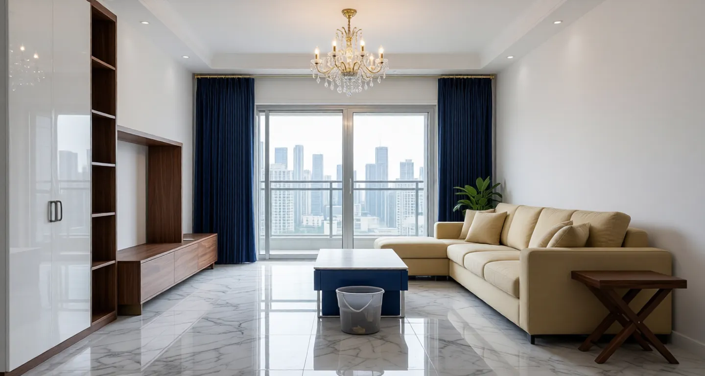 Room type: livingroom Apartment for rent in Haikou - HNA Haoting North Court Area 3 - Photo 1
