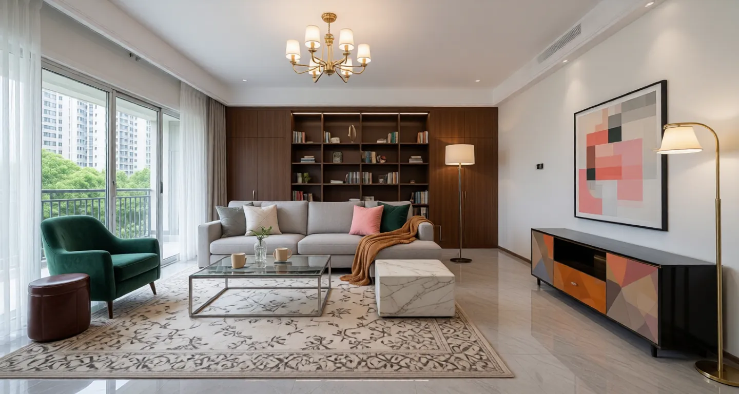 Apartment for rent in Hangzhou - Chengzhi Huating South Area - Photo 1