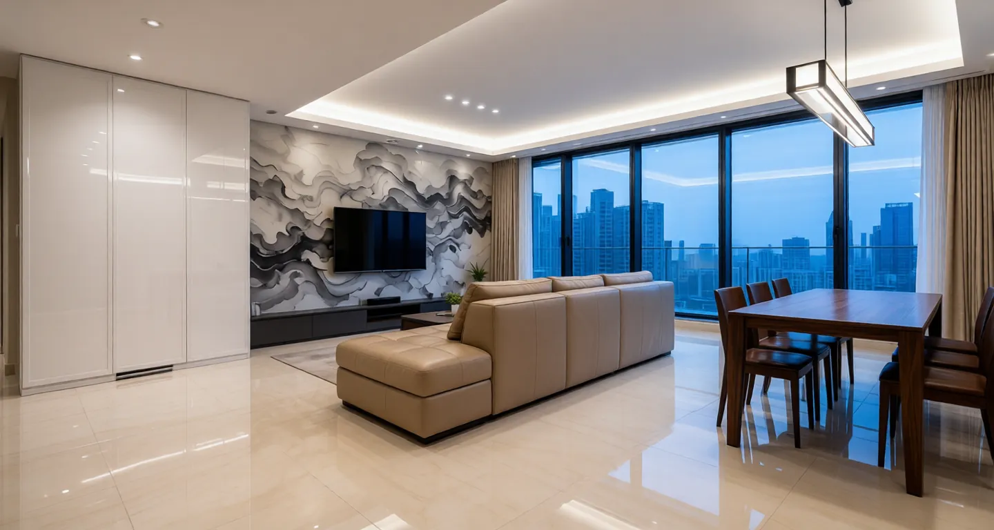 Apartment for rent in Hangzhou - Sunshine City Bin'ao Yuefu - Photo 1