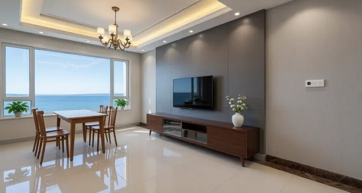 Harbin expat housing - Furnished apartment: R&F River Bay New City
