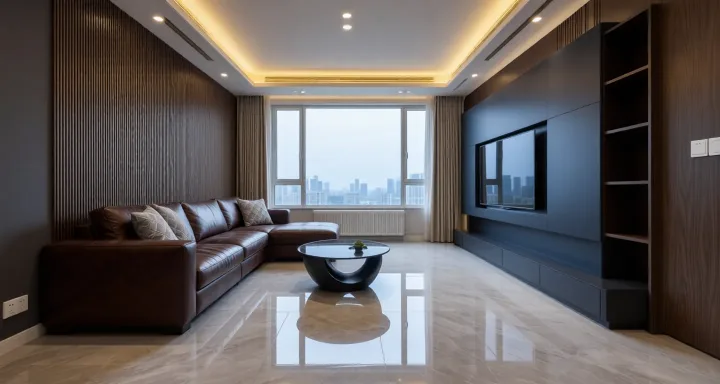 Harbin expat housing - Furnished apartment: Qunli New City South District
