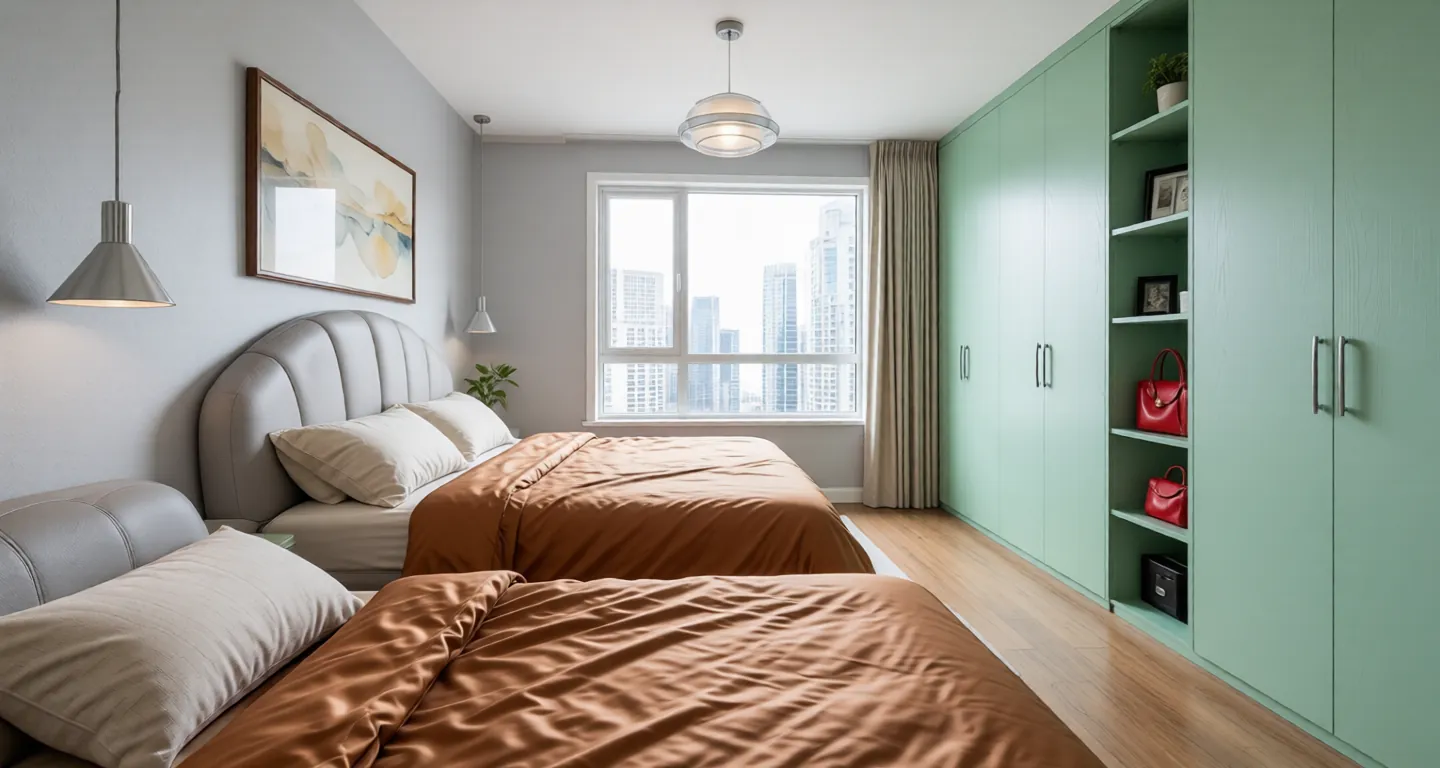 Room type: bedroom Apartment for rent in Hefei - Landmark Parkville - Photo 1