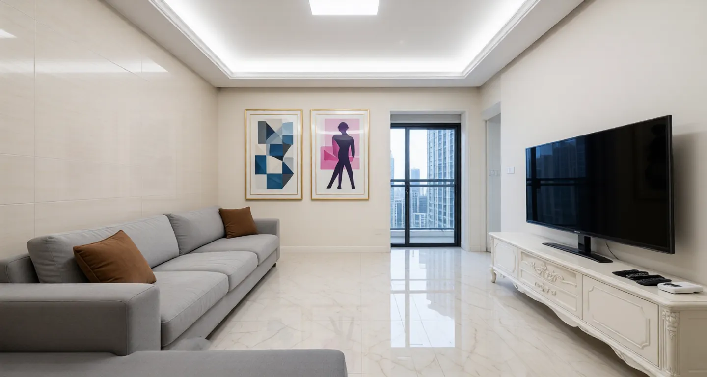 Room type: livingroom Apartment for rent in Hefei - China Resources Arch II - Photo 1