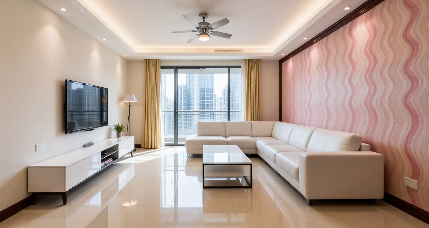Room type: livingroom Apartment for rent in Hefei - Xindi Center - Photo 1