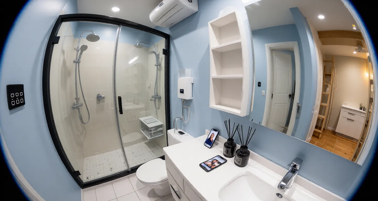 Room type: bathroom Apartment for rent in Hefei - China Resources Arch II - Photo 1