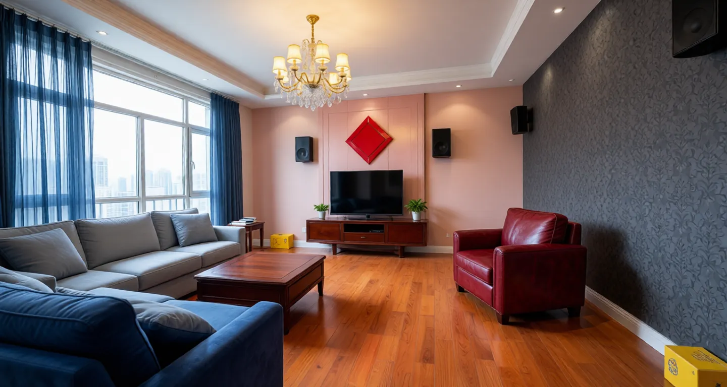 Room type: livingroom Apartment for rent in Hefei - New Land Centre - Photo 1