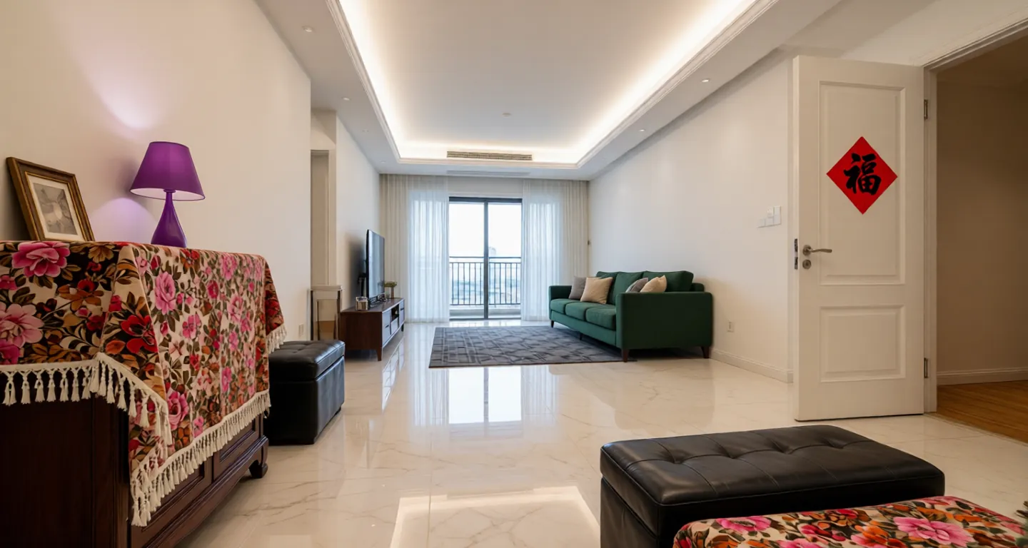 Room type: livingroom Apartment for rent in Hefei - New Land Center - Photo 1