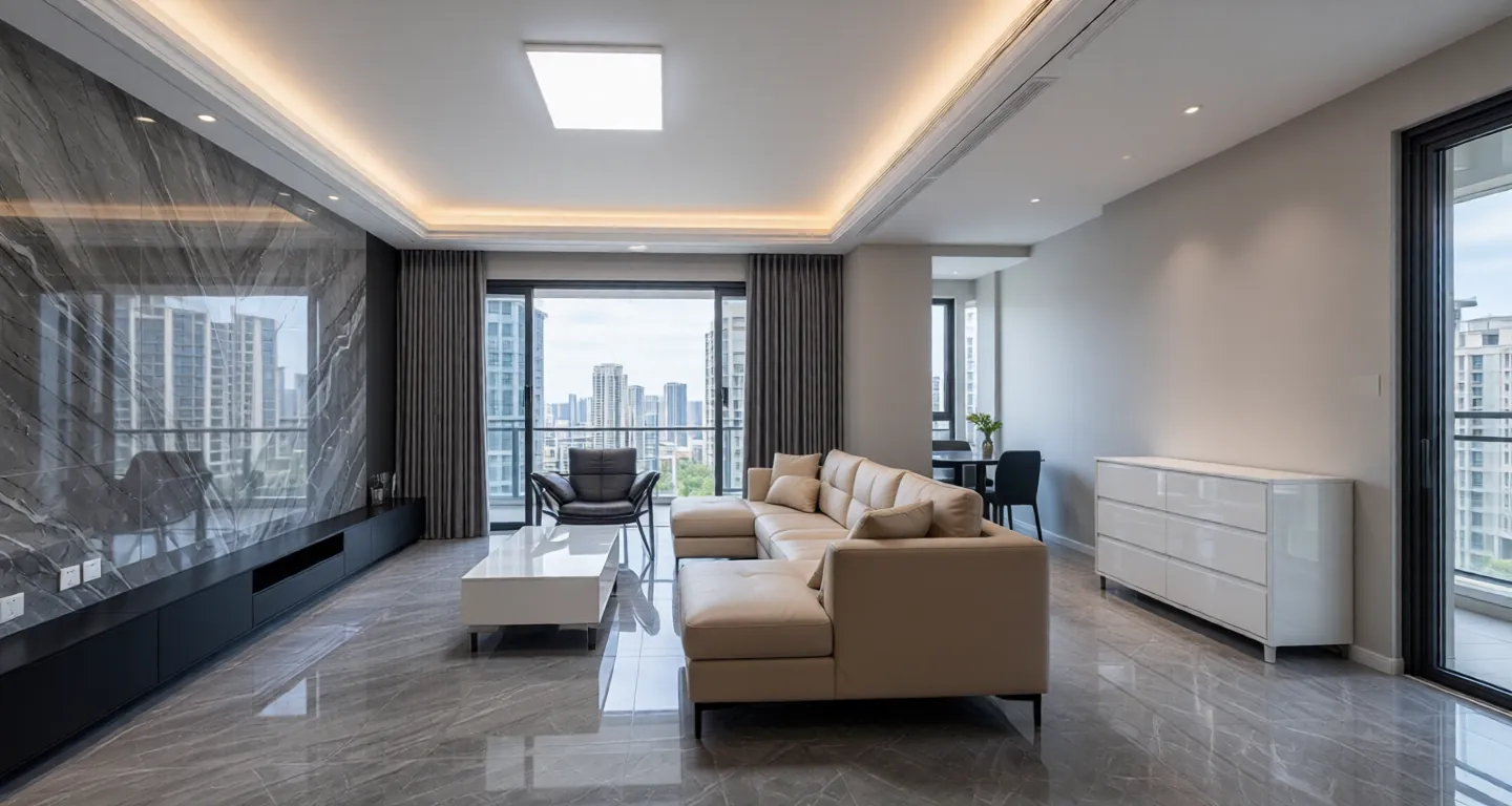 Room type: livingroom Apartment for rent in Hefei - Longfor Galaxy - Photo 1