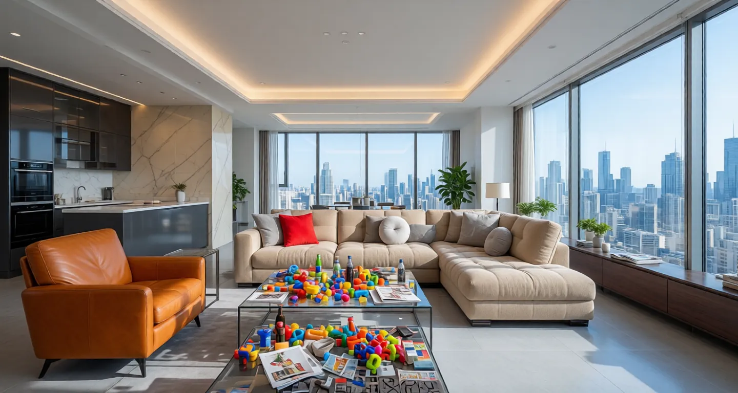 Room type: livingroom Apartment for rent in Hefei - Longfor Galaxy - Photo 1