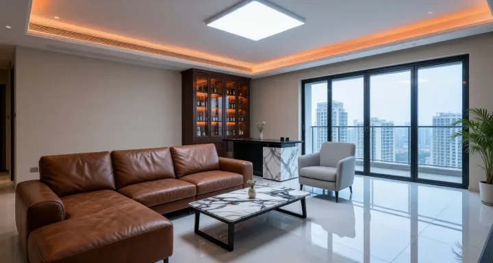 Hefei expat housing - Furnished apartment: Longhu Yuhujing