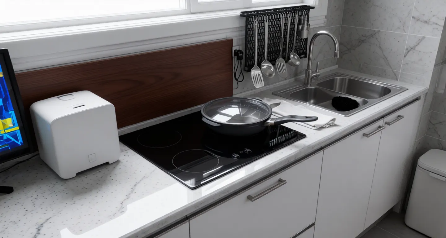 Room type: kitchen Apartment for rent in Huzhou - Huzhou Xinye Icc - Photo 1