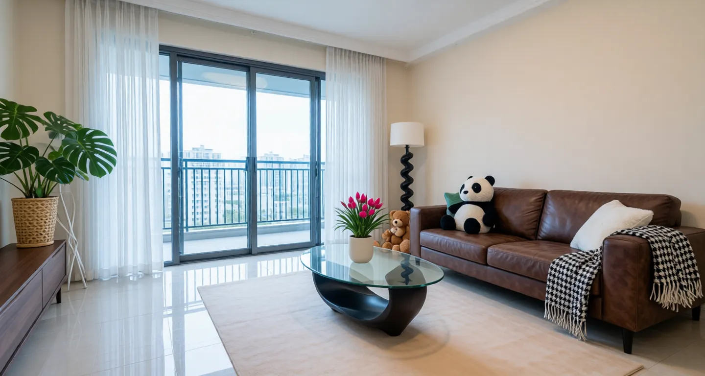 Room type: livingroom Apartment for rent in Huzhou - Phoenix Perch Cloud House - Photo 1