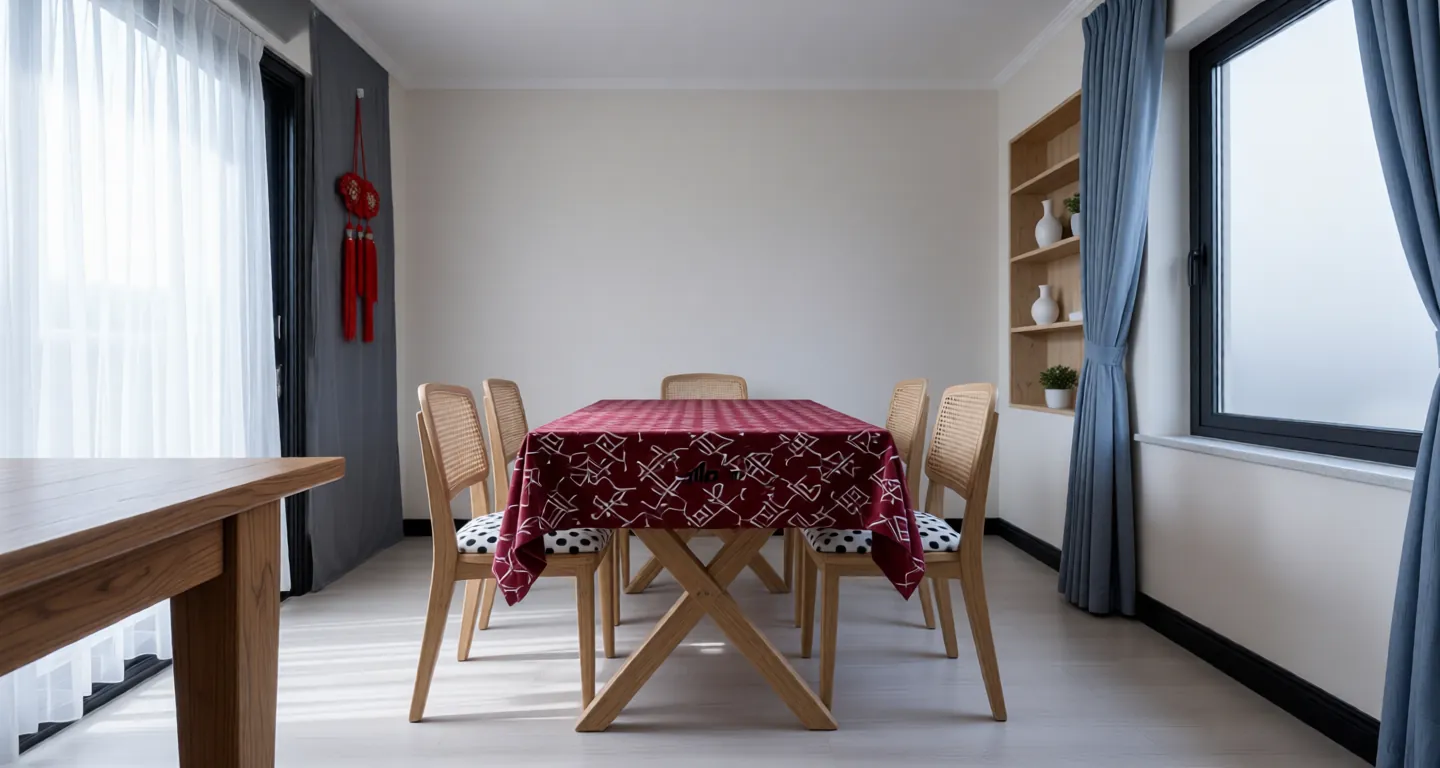 Room type: diningroom Apartment for rent in Huzhou - Angel Town: Flowers Blooming on the Path - Photo 1