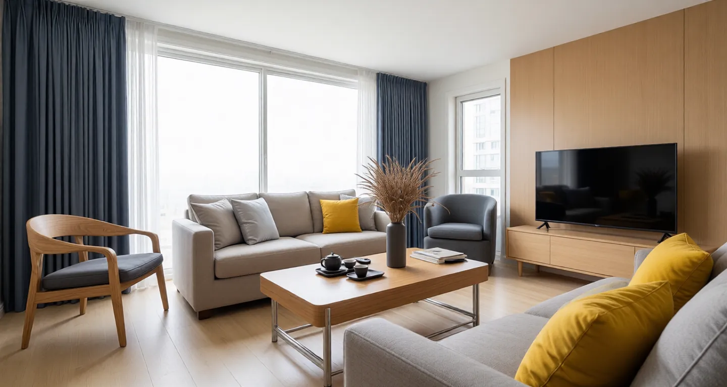 Room type: interior Apartment for rent in Huzhou - Angel Town Blossoms in the Field - Photo 1