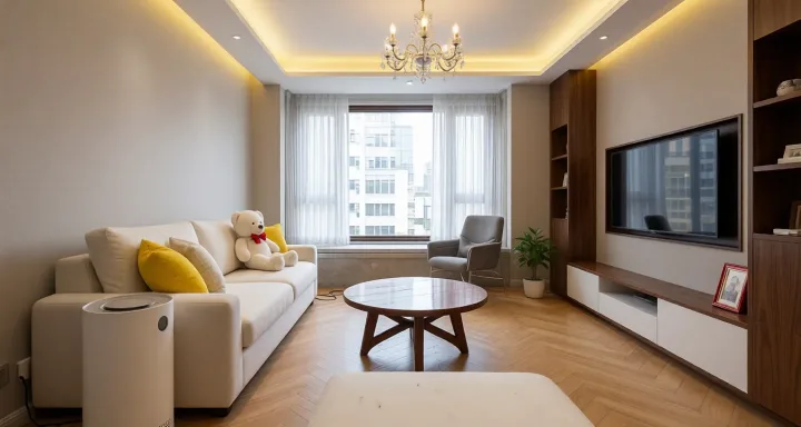 Huzhou expat housing - Furnished apartment: Angel Town: Flowers Bloom in the Field