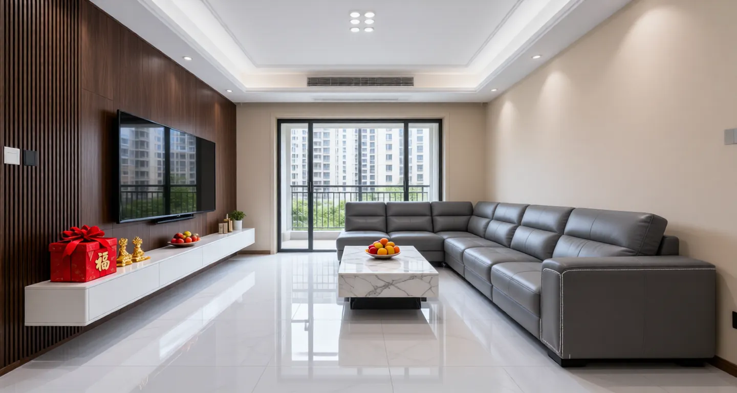 Room type: livingroom Apartment for rent in Huzhou - Sui Jin Shi Dai Shu Xiang Yuan - Photo 1