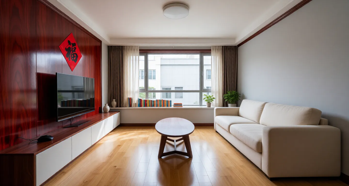 Room type: interior Apartment for rent in Huzhou - Angel Town: Flowers Blooming on the Path - Photo 1