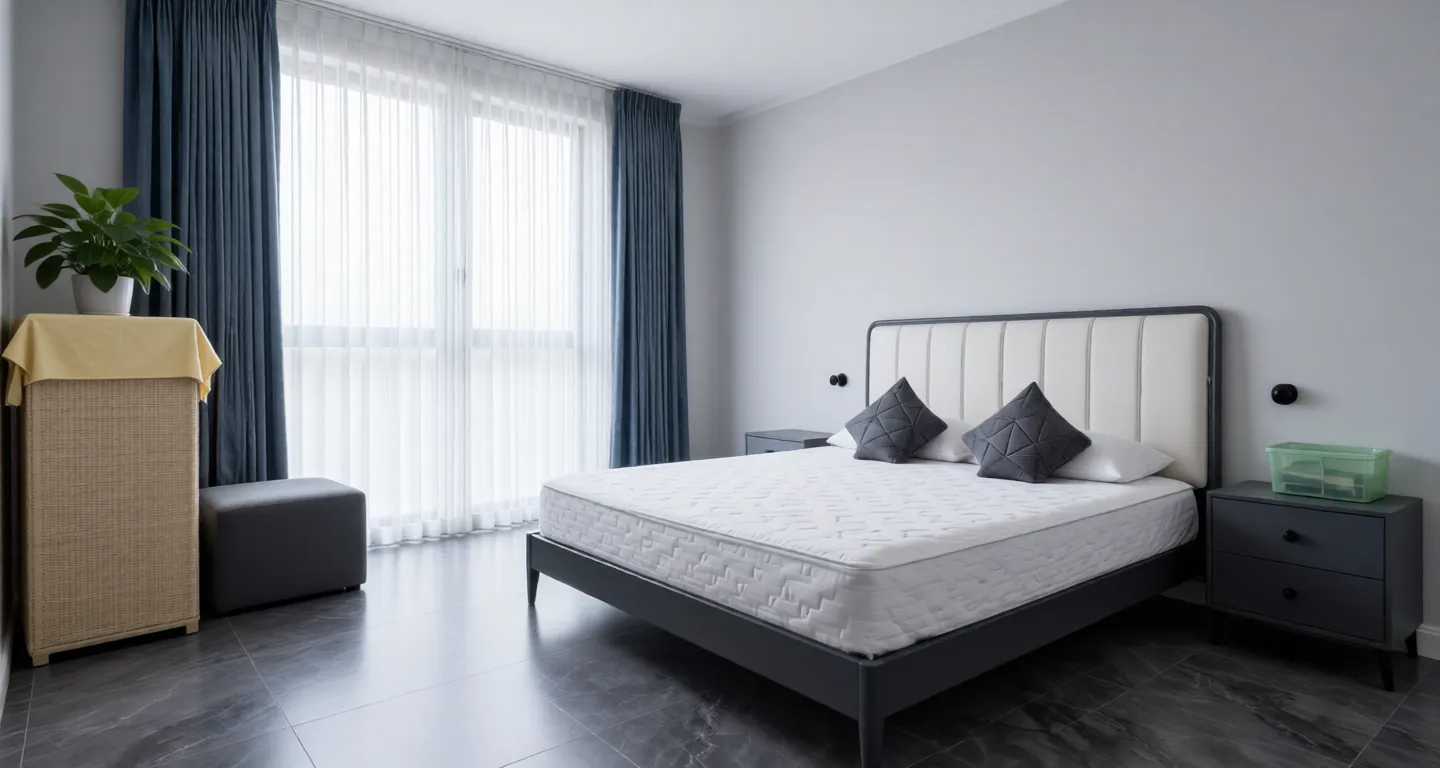 Room type: bedroom Apartment for rent in Huzhou - Yuchuantou Garden - Photo 1