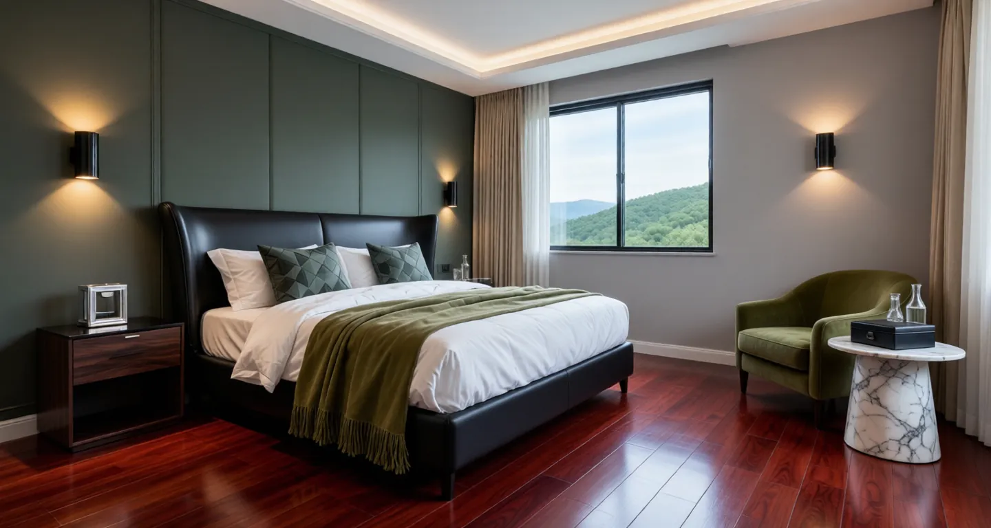 Room type: bedroom Apartment for rent in Huzhou - Anji Greentown Liuan Xiaofeng - Photo 1