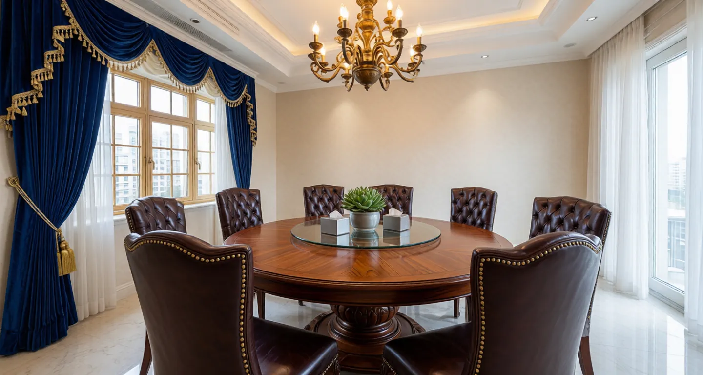 Room type: diningroom Apartment for rent in Huzhou - Meiquan Palace Imperial Crown Garden - Photo 1