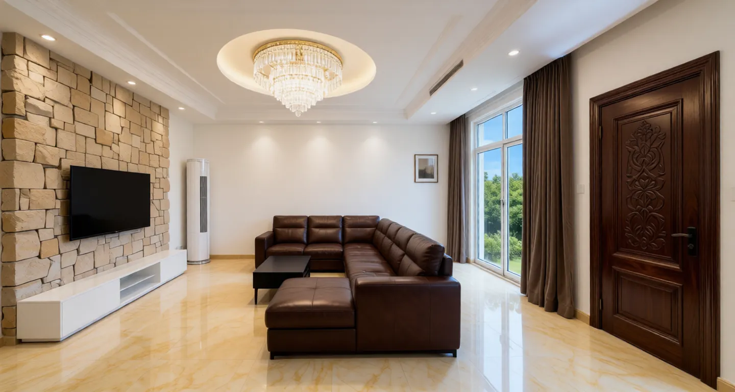 Room type: livingroom Apartment for rent in Jiaxing - Jiaye Sunshine City (Jiashan County) - Photo 1