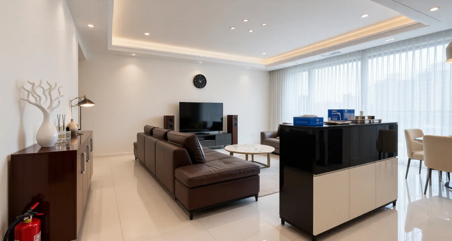 Room type: livingroom Apartment for rent in Jiaxing - Qingwan Jiayuan Phase II - Photo 1