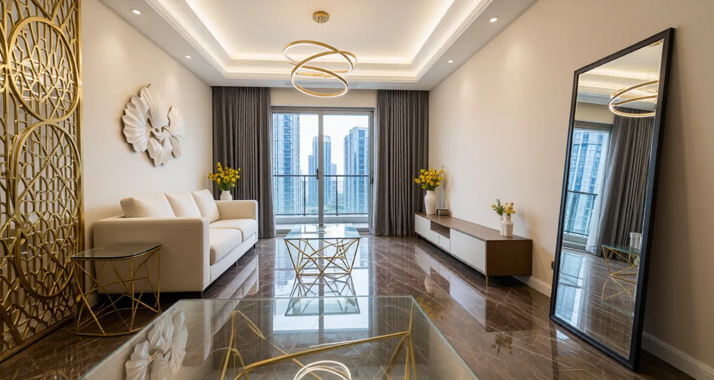 Room type: livingroom Apartment for rent in Jiaxing - Vanke Boyue Bay - Photo 1
