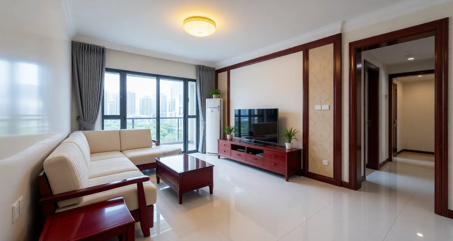 Room type: livingroom Apartment for rent in Jinan - Hengda Imperial View - Photo 1
