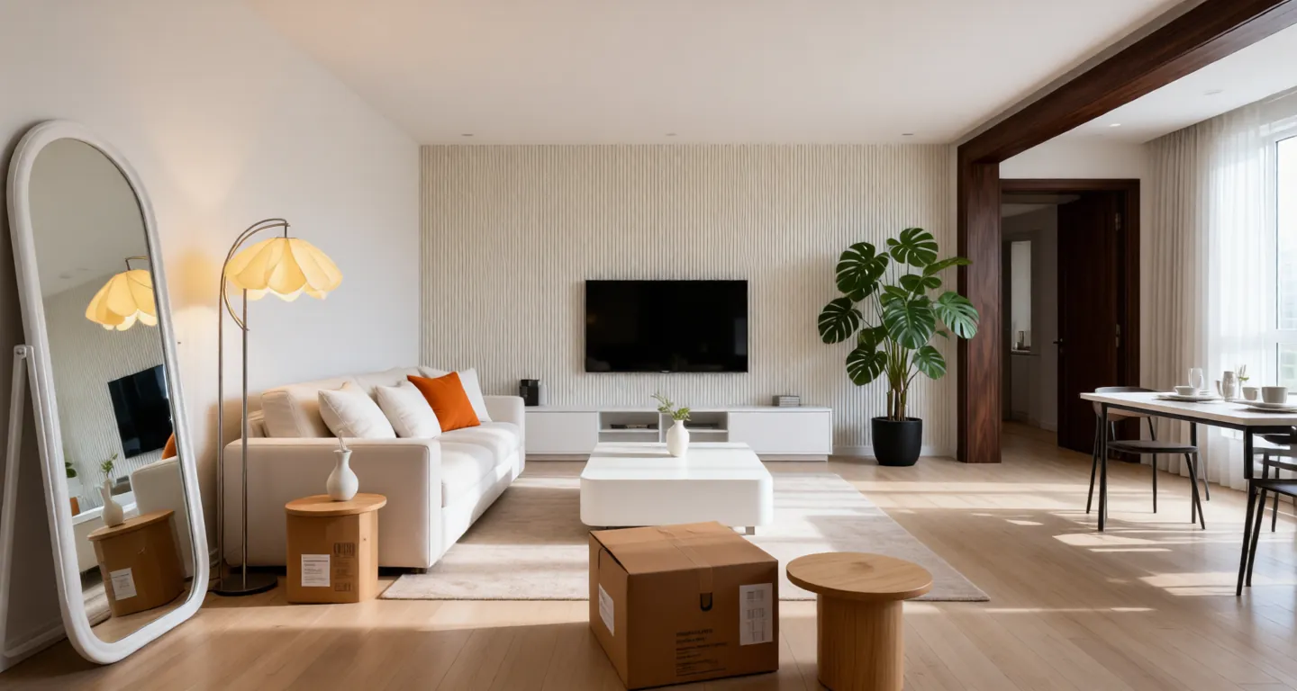 Jinan expat housing - Furnished apartment: Minghu Siji South District Plot A-5