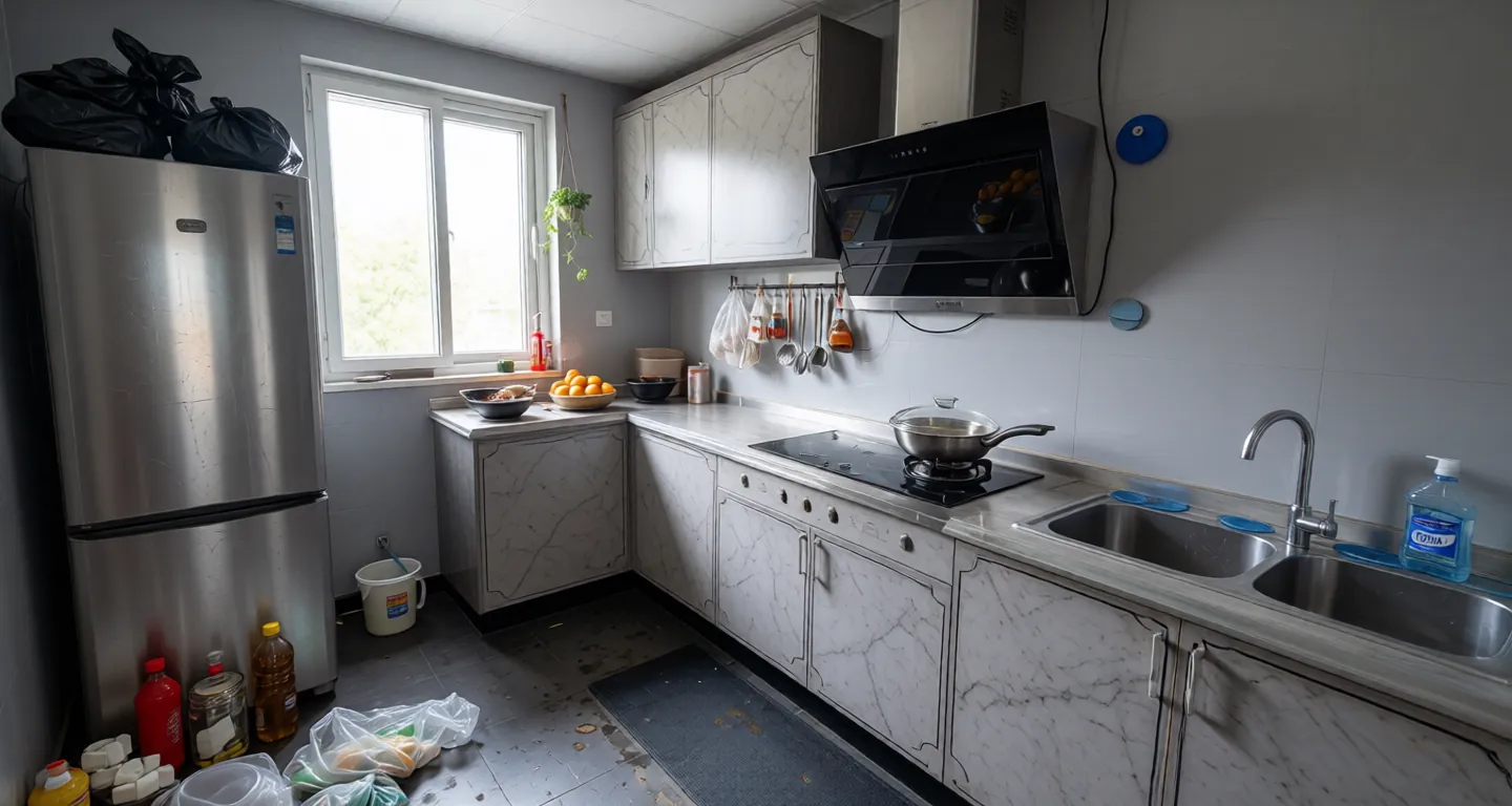 Room type: kitchen Apartment for rent in Kunming - Helenburg Central Plaza - Photo 1