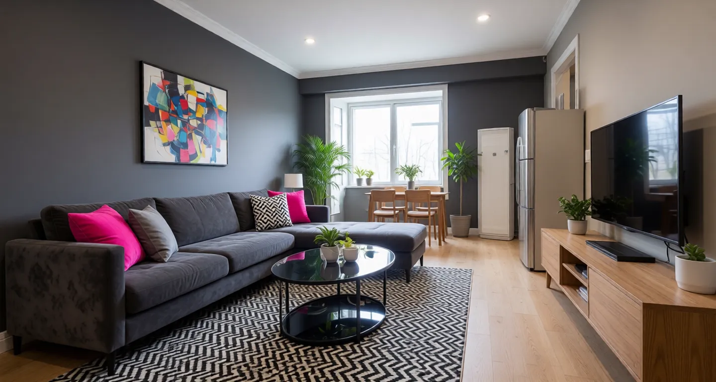 Room type: livingroom Apartment for rent in Kunming - Starlight Garden, South Asian Charm First City - Photo 1
