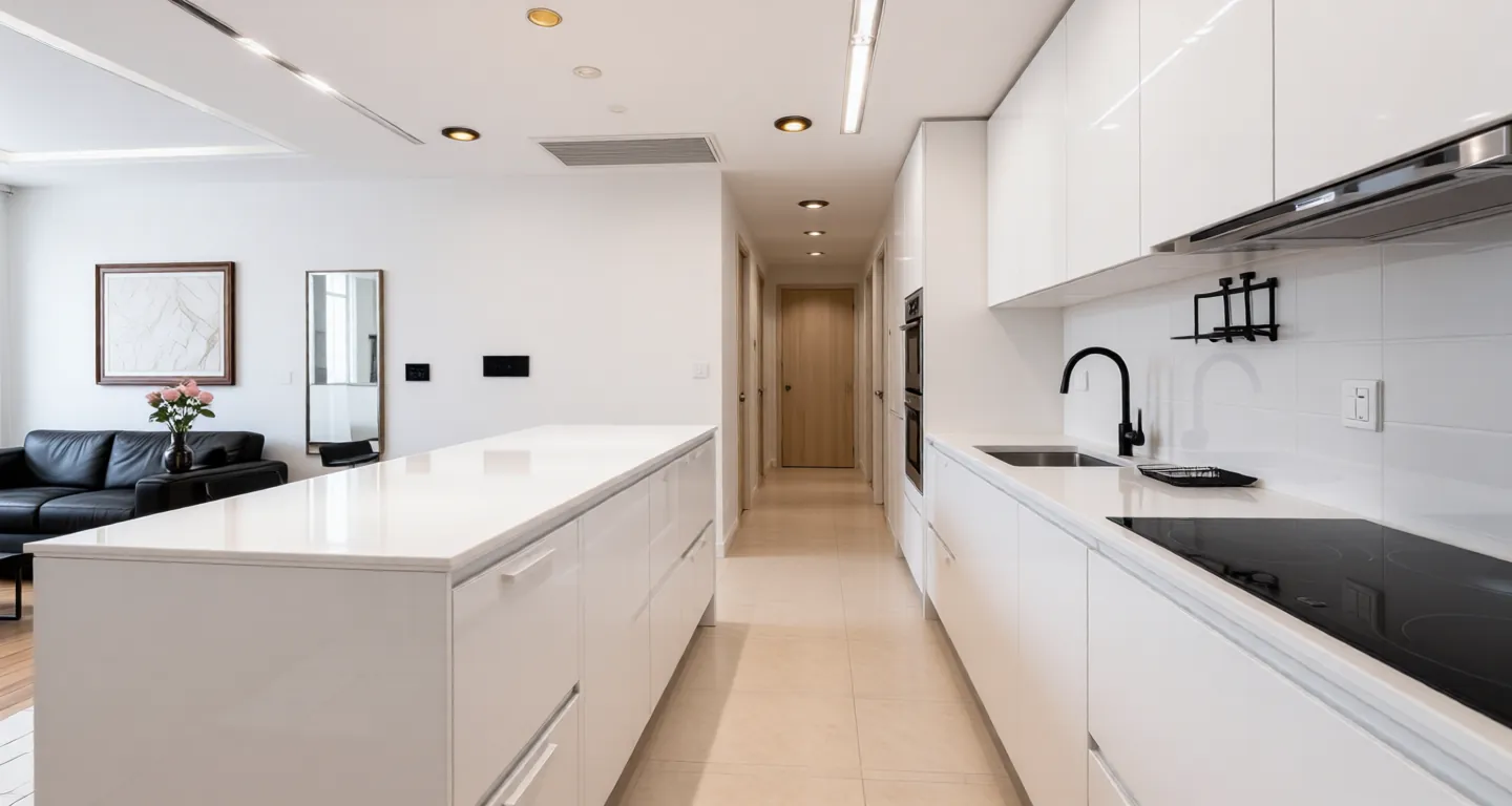 Room type: kitchen Apartment for rent in Kunming - Junfa Yitian Peak - Photo 1