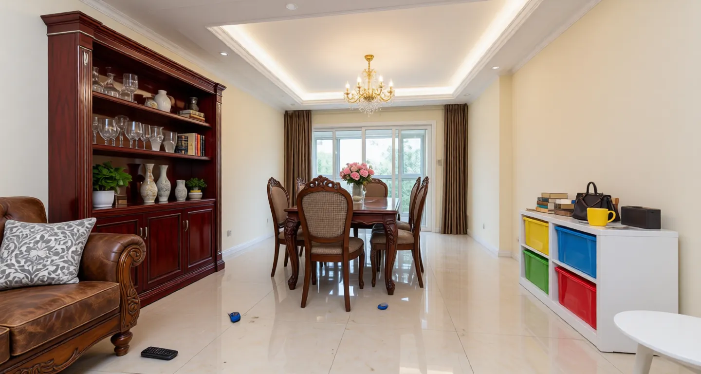 Room type: livingroom Apartment for rent in Kunming - Ocean Rhyme Fontaine - Photo 1