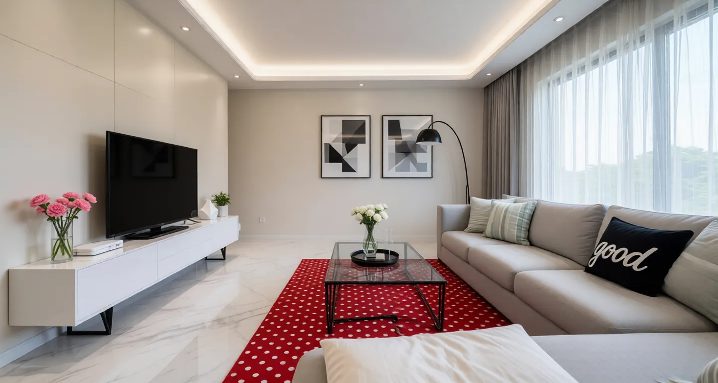 Lanzhou expat housing - Furnished apartment: Yuansen North New Era (Pomegranate Garden)