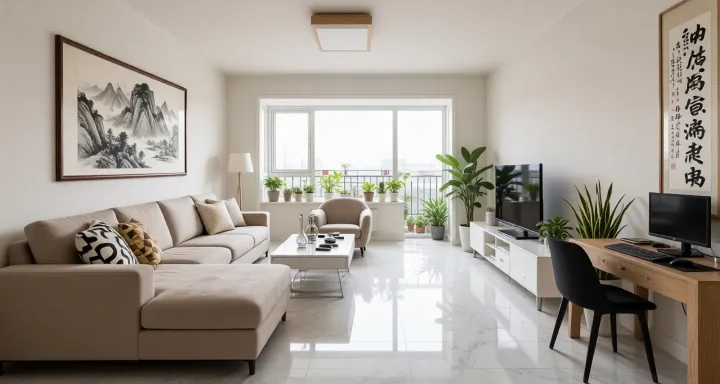 Lanzhou expat housing - Furnished apartment: Golden Embankment