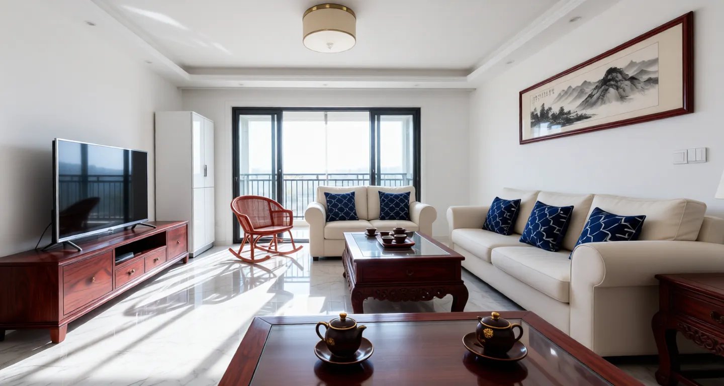 Lanzhou expat housing - Furnished apartment: North Shore Mansion