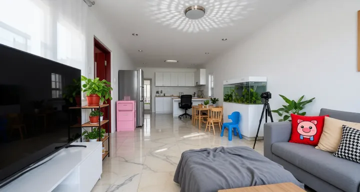 Room type: livingroom Apartment for rent in Lanzhou - Jiangong Ruijing - Photo 1