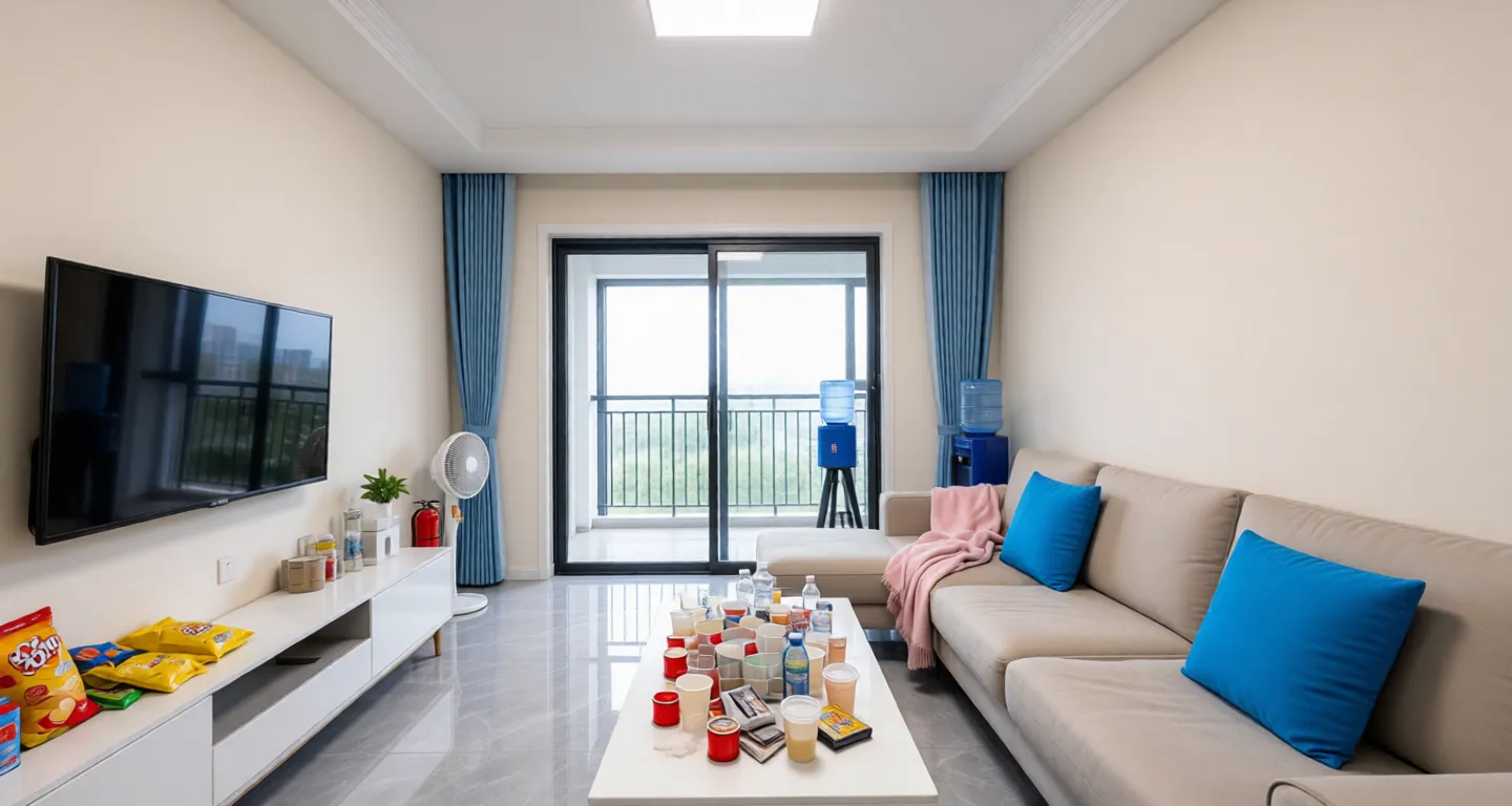Room type: livingroom Apartment for rent in Nanjing - Yajule Yajun Lanting - Photo 1