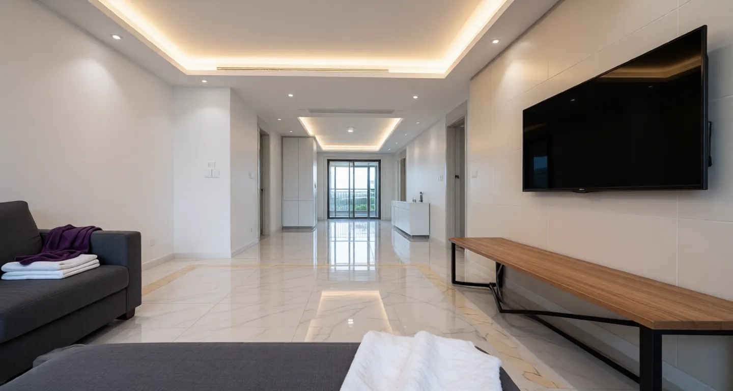 Room type: livingroom Apartment for rent in Nanjing - China Merchants Yonghe Mansion - Photo 1