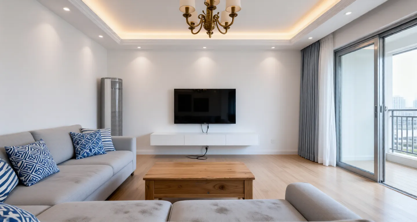Room type: livingroom Apartment for rent in Nanjing - Vanke Xindu Hui - Photo 1