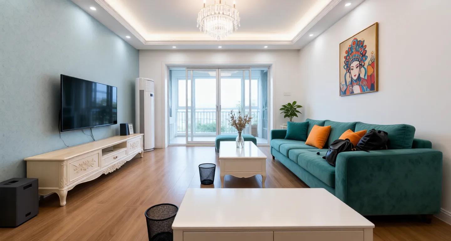 Room type: livingroom Apartment for rent in Nanjing - Ocean Greenland Yunfeng Residence - Photo 1