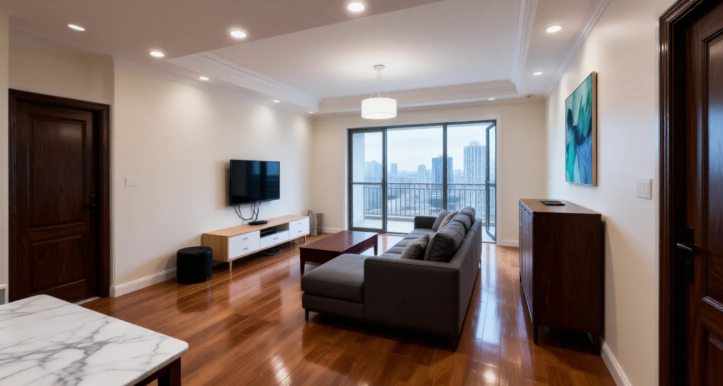 Room type: livingroom Apartment for rent in Nanjing - Poly Central Park East Garden - Photo 1