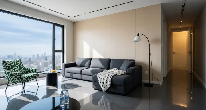 Nanjing expat housing - Furnished apartment: Poly Yangzi Cuiyuntai