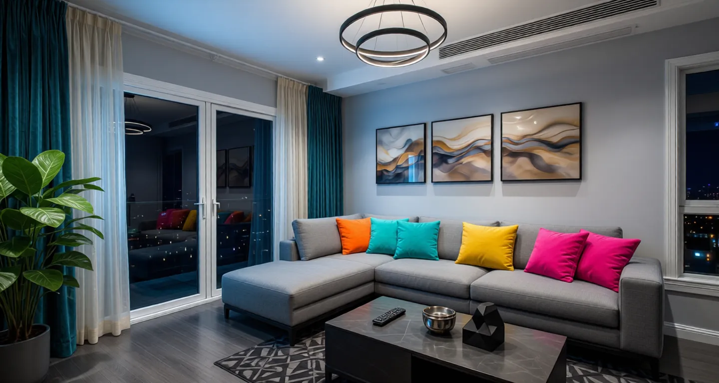 Room type: livingroom Apartment for rent in Nanjing - Wanda East Lane - Photo 1