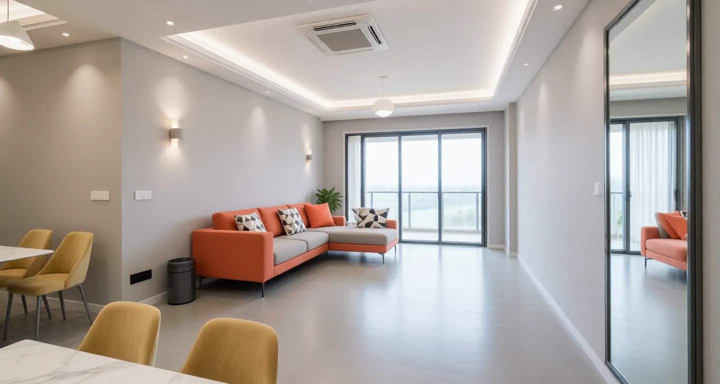 Room type: livingroom Apartment for rent in Nanjing - Zhengrun Runtang Mansion - Photo 1