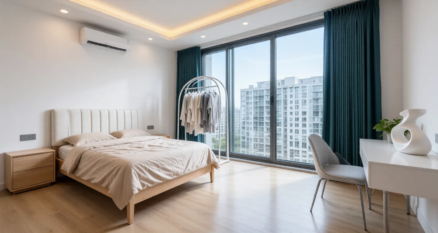Room type: bedroom Apartment for rent in Nanjing - Vanke Duhui Tiandi City, Zone B - Photo 1
