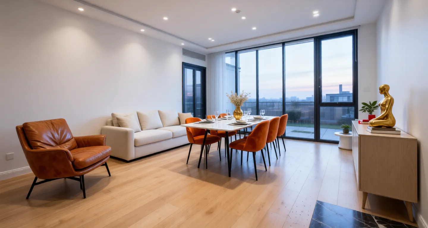 Room type: livingroom Apartment for rent in Nanjing - Sunshine City Wenlan Mansion - Photo 1