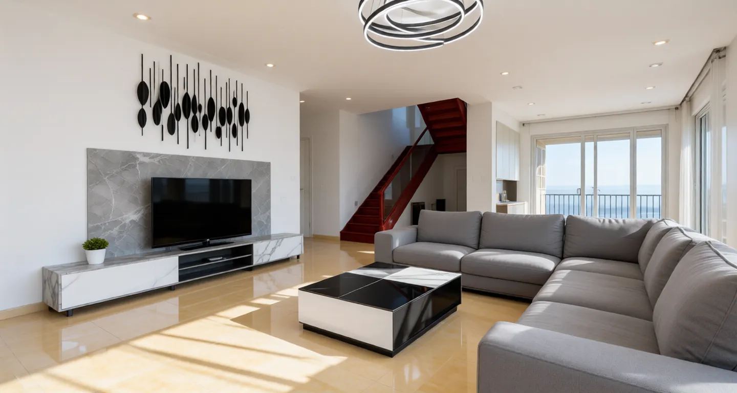 Room type: livingroom Apartment for rent in Nanjing - Oriental Wanzun Mansion - Photo 1