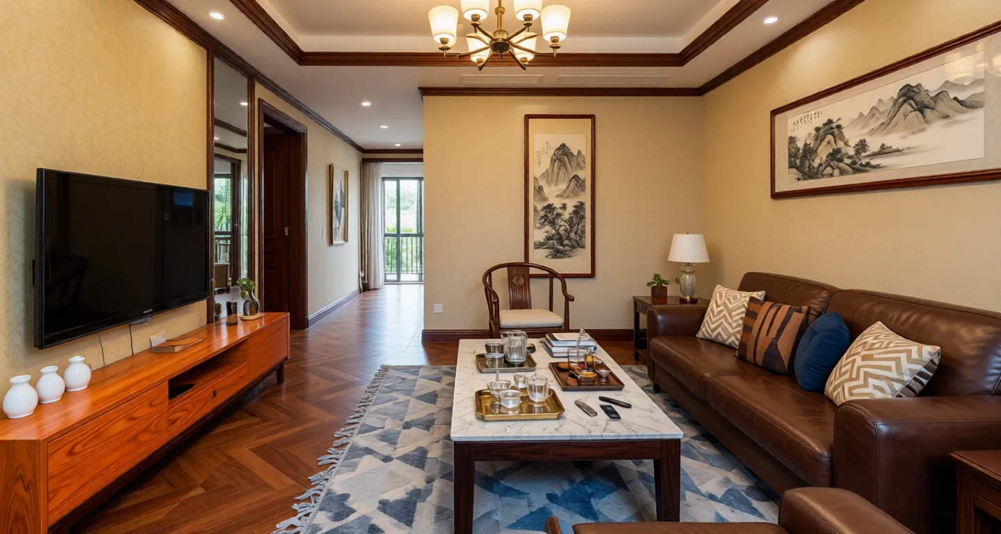 Room type: livingroom Apartment for rent in Nanjing - Haiyue Mingdu - Photo 1